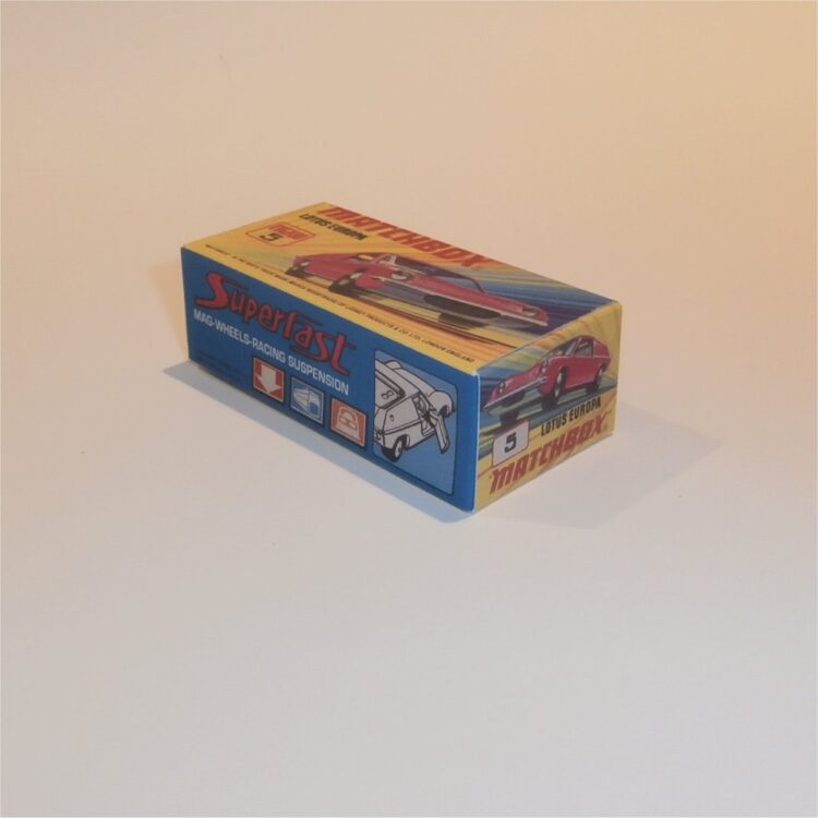 Matchbox Lesney Superfast 5 e Lotus Europa I Style Repro Box - Image 2