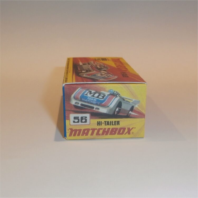 Matchbox Lesney Superfast 56 d Hi-Tailer I Style Repro Box - Image 3