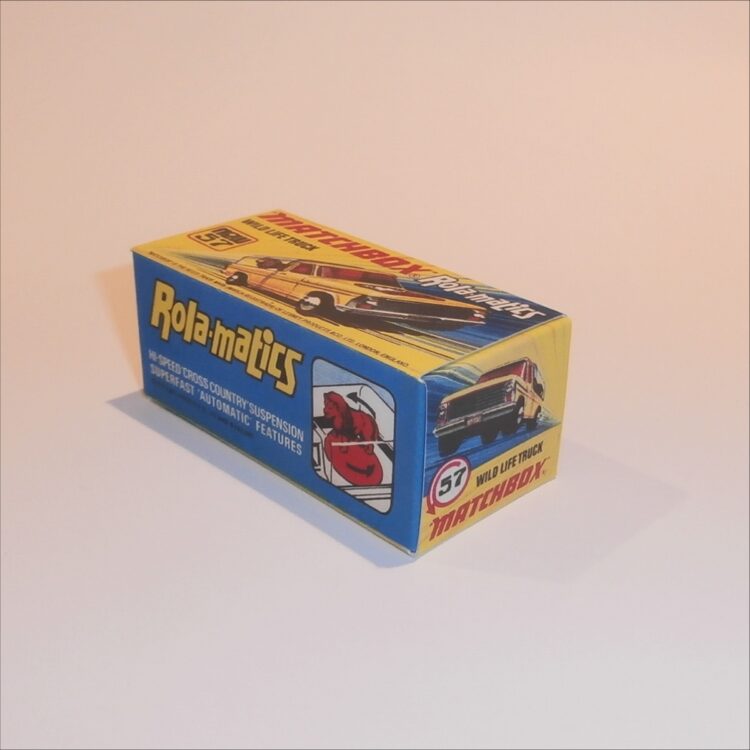 Matchbox Lesney Superfast 57 f Ford Wildlife Truck Rola-matics I Style Repro Box - Image 2
