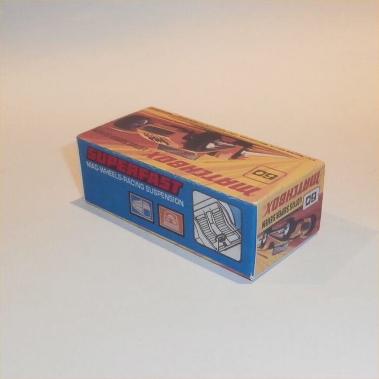 Matchbox Lesney Superfast 60 d Lotus Super Seven I Style Repro Box - Image 2
