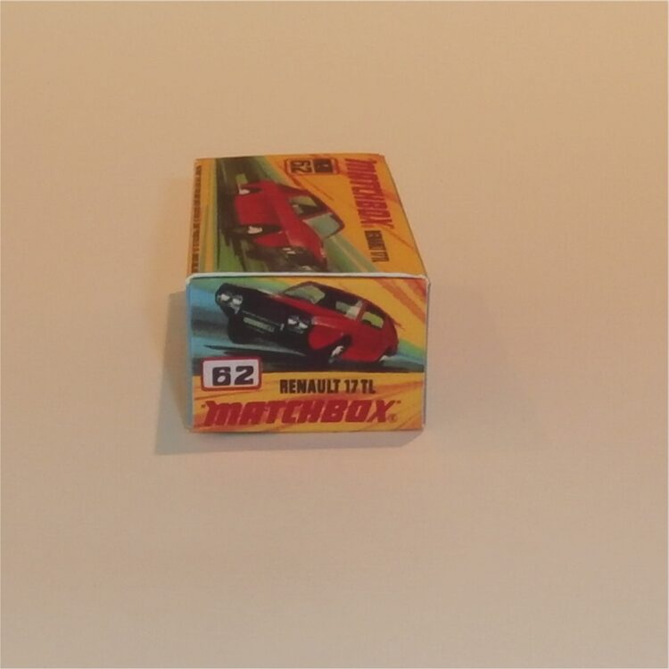 Matchbox Lesney Superfast 62 f Renault 17TL I Style Repro Box - Image 3