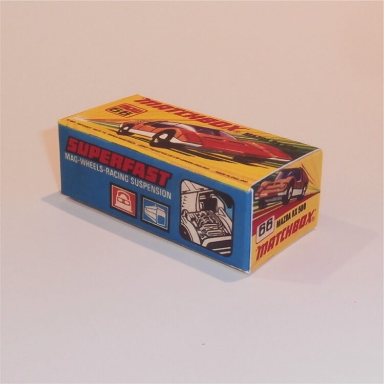 Matchbox Lesney Superfast 66 e Mazda RX 500 I Style Repro Box - Image 2