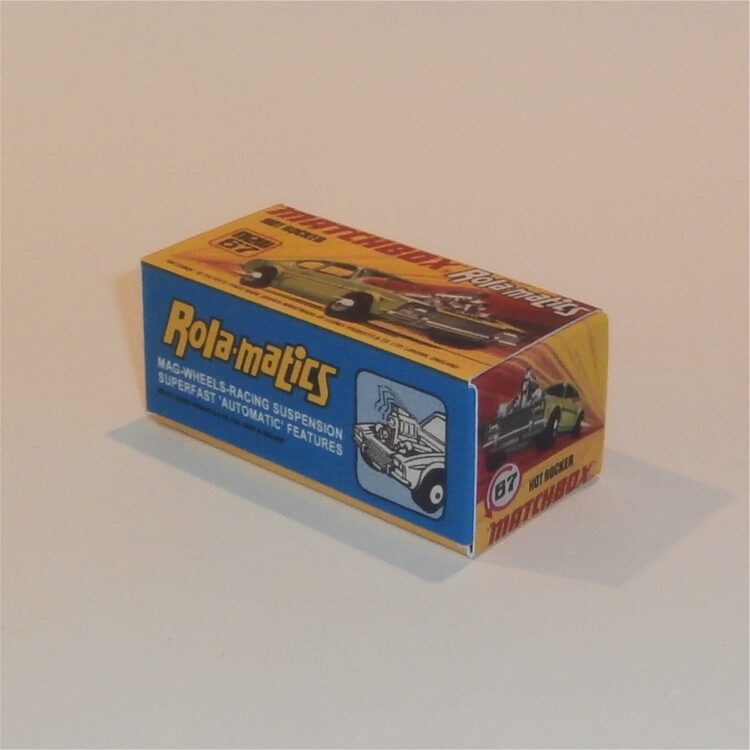 Matchbox Lesney Superfast 67 d Ford Capri Hot Rocker I Style Repro Box - Image 2