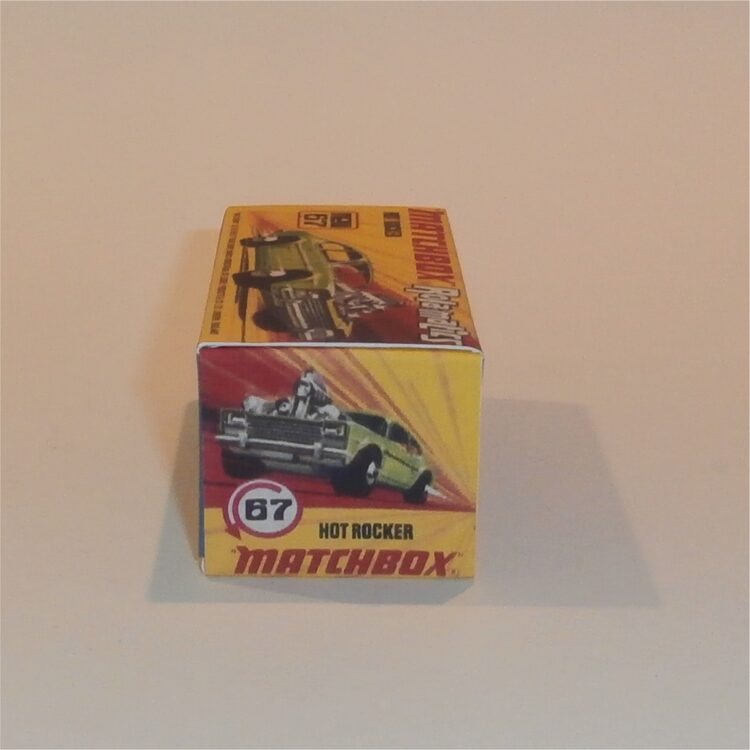 Matchbox Lesney Superfast 67 d Ford Capri Hot Rocker I Style Repro Box - Image 3
