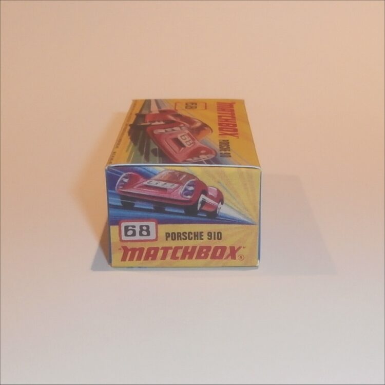 Matchbox Lesney Superfast 68 c Porsche 910 I Style Repro Box - Image 3
