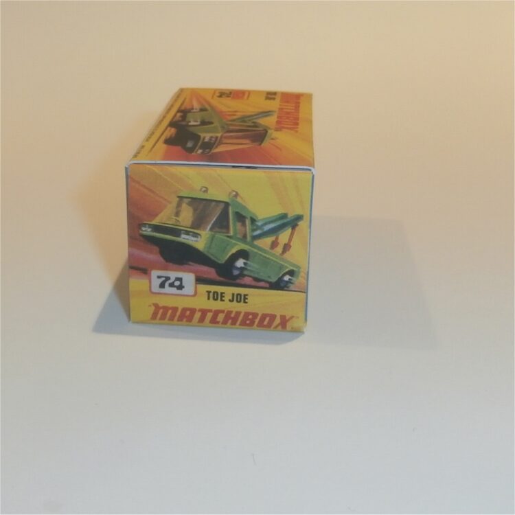 Matchbox Lesney Superfast 74 d Toe Joe I Style Repro Box - Image 3