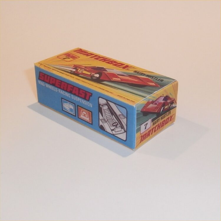 Matchbox Lesney Superfast 7 e Hairy Hustler I Style Repro Box - Image 2