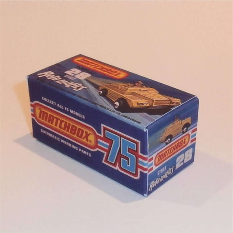 Matchbox Lesney Superfast 28 f Stoat Rola-matics J Style Repro Box - Image 2