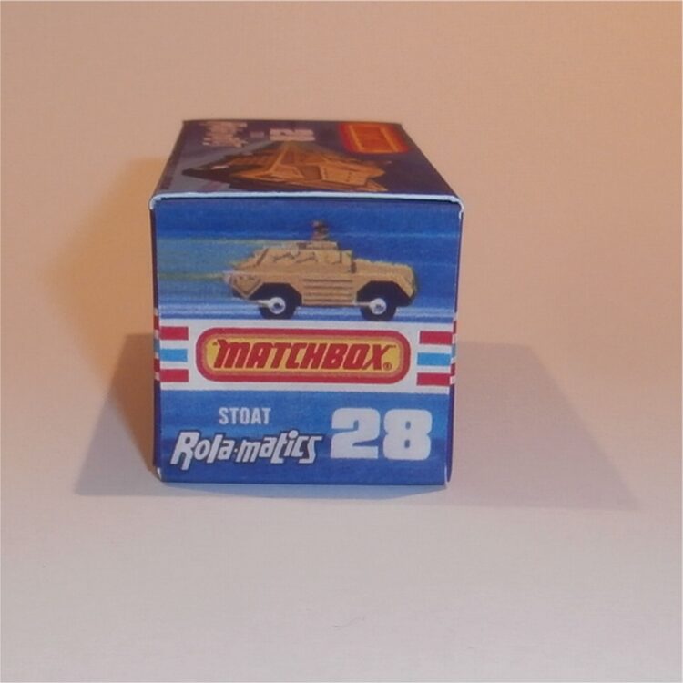 Matchbox Lesney Superfast 28 f Stoat Rola-matics J Style Repro Box - Image 3