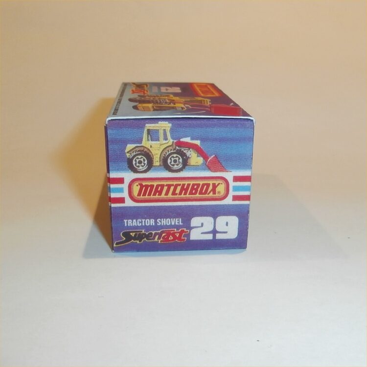 Matchbox Lesney Superfast 29 f Tractor Shovel J Style Repro Box - Image 3