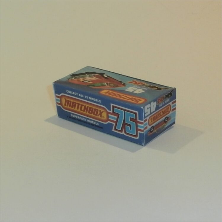 Matchbox Lesney Superfast 45 d BMW 30 CSL J Style Repro Box - Image 2