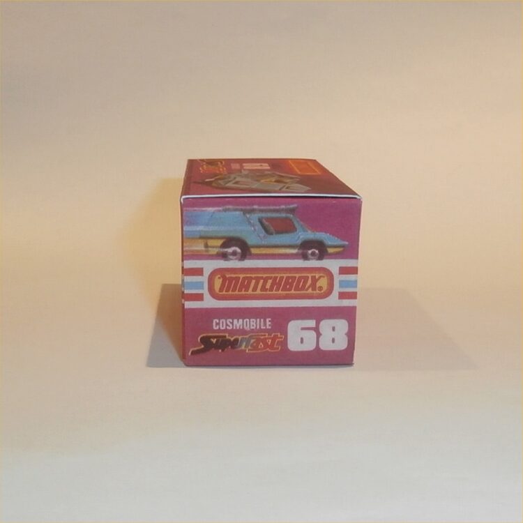 Matchbox Lesney Superfast 68 d Cosmobile J Style Repro Box - Image 3