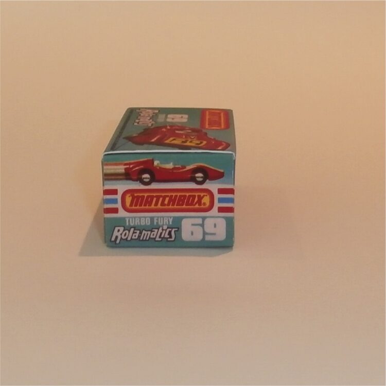 Matchbox Lesney Superfast 69 d Turbo Fury Rola-matics J Style Repro Box - Image 3