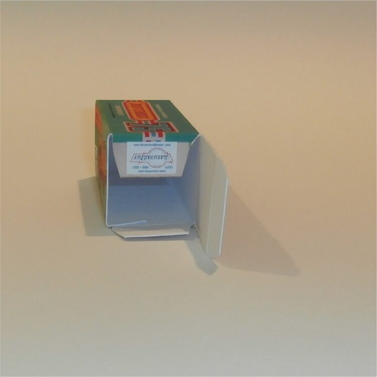 Matchbox Lesney Superfast 71 f Dodge Cattle Truck J Style Repro Box - Image 4
