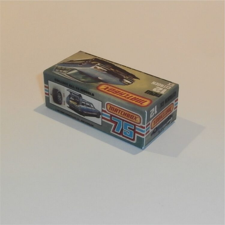 Matchbox Lesney Superfast 12 g Citroen CX Wagon K Style Repro Box - Image 2