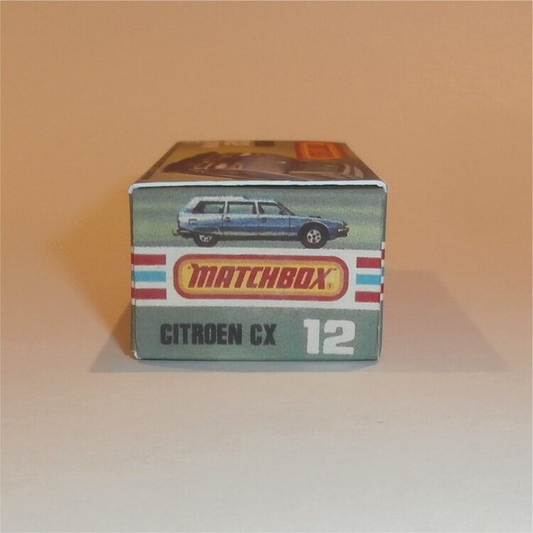 Matchbox Lesney Superfast 12 g Citroen CX Wagon K Style Repro Box - Image 3
