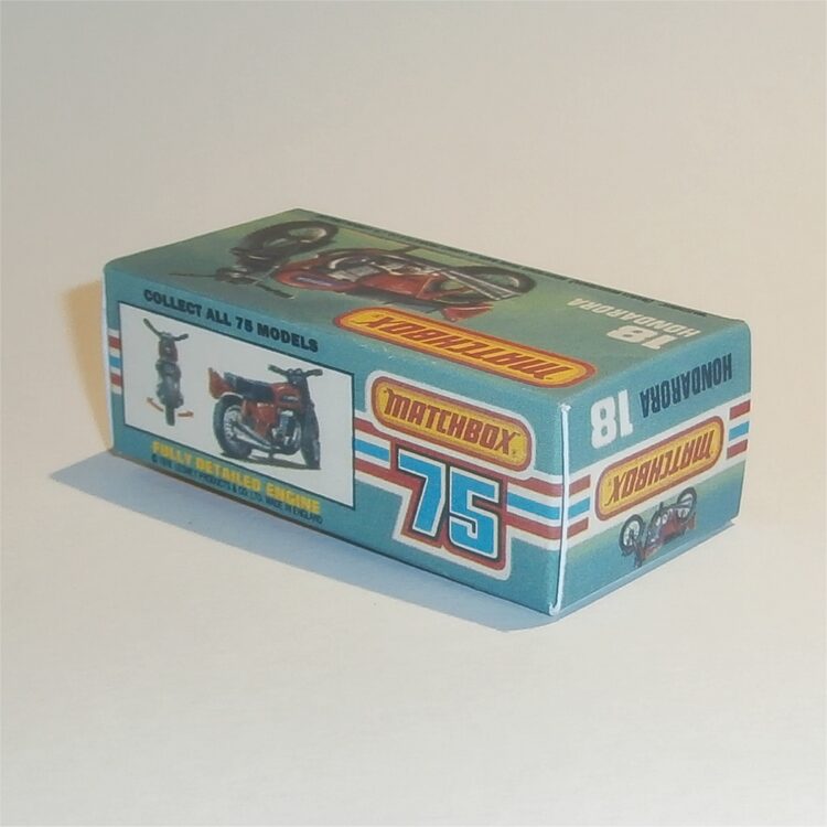 Matchbox Lesney Superfast 18 g Hondarora Motor Bike K Style Repro Box - Image 2