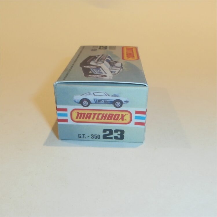 Matchbox Lesney Superfast 23 f Ford Mustang GT350 K Style Repro Box - Image 3