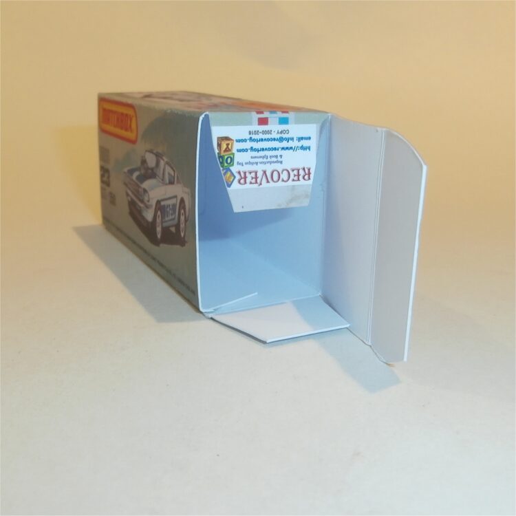 Matchbox Lesney Superfast 23 f Ford Mustang GT350 K Style Repro Box - Image 4