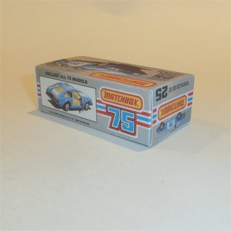 Matchbox Lesney Superfast 25 j Audi Quattro K Style Repro Box - Image 2