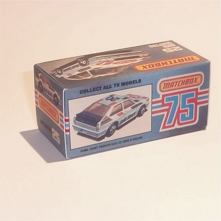 Matchbox Lesney Superfast 25 h Toyota Celica GT K Style Repro Box - Image 2