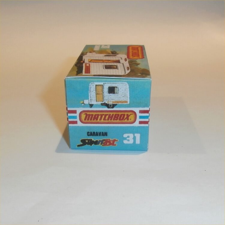 Matchbox Lesney Superfast 31 f Caravan Trailer K Style Repro Box - Image 3