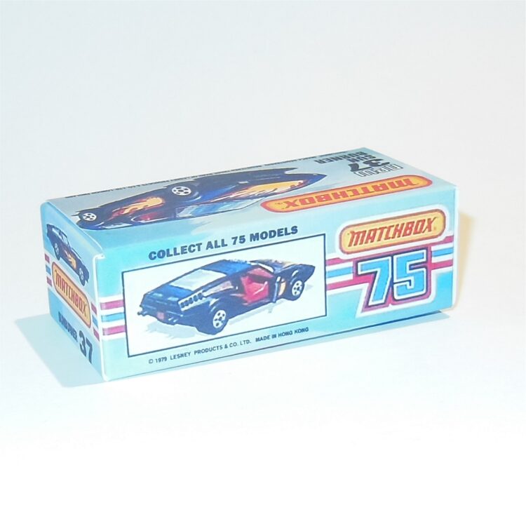 Matchbox Lesney Superfast 37 h Sun Burner K Style Repro Box - Image 2