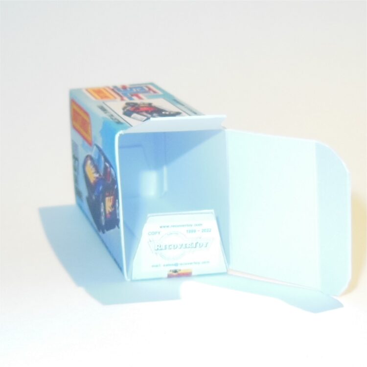 Matchbox Lesney Superfast 37 h Sun Burner K Style Repro Box - Image 4