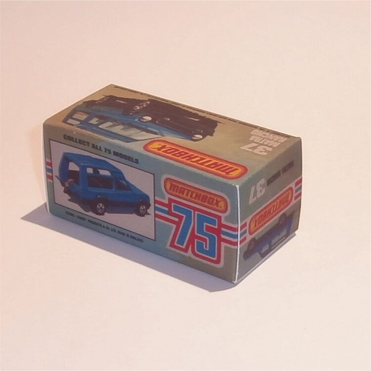 Matchbox Lesney Superfast 37 i Matra Rancho K Style Repro Box - Image 2