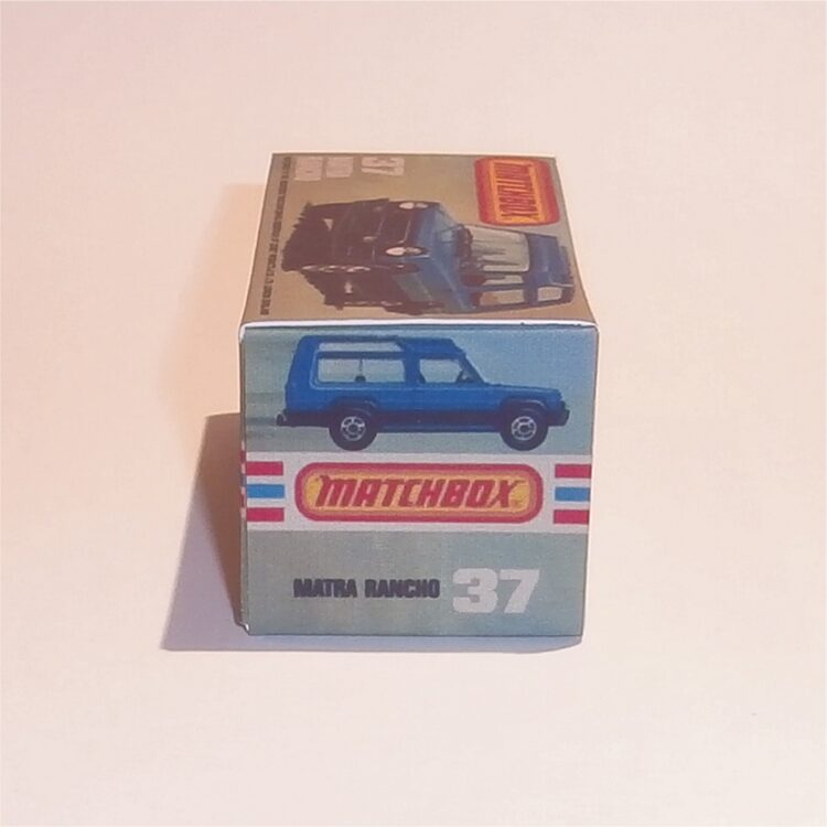 Matchbox Lesney Superfast 37 i Matra Rancho K Style Repro Box - Image 3