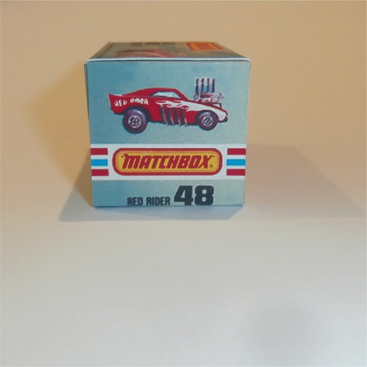 Matchbox Lesney Superfast 48 g Red Rider K Style Repro Box - Image 3