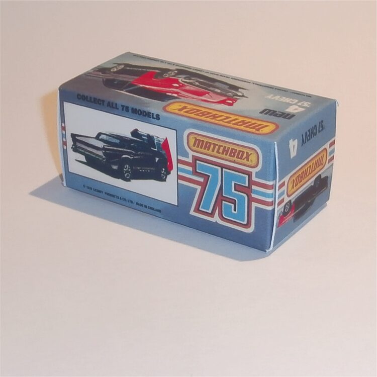 Matchbox Lesney Superfast  4 h3 Chevy '57 Red Hood K Style Box - Image 2