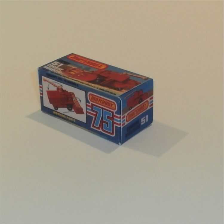 Matchbox Lesney Superfast 51 f Combine Harvester K Style Repro Box - Image 2