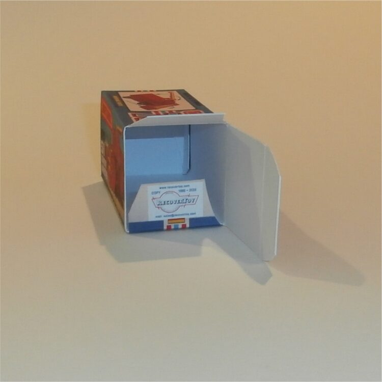 Matchbox Lesney Superfast 51 f Combine Harvester K Style Repro Box - Image 4