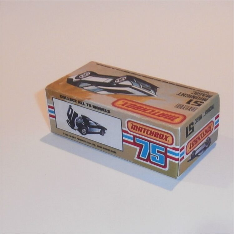 Matchbox Lesney Superfast 51 g Midnight Magic K Style Repro Box - Image 2