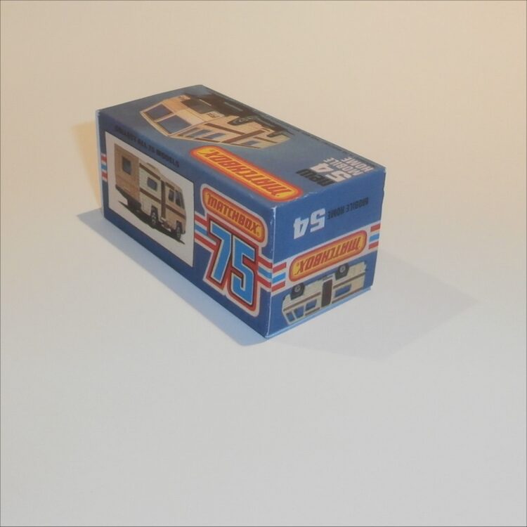Matchbox Lesney Superfast 54 f Mobile Home K Style Repro Box - Image 2