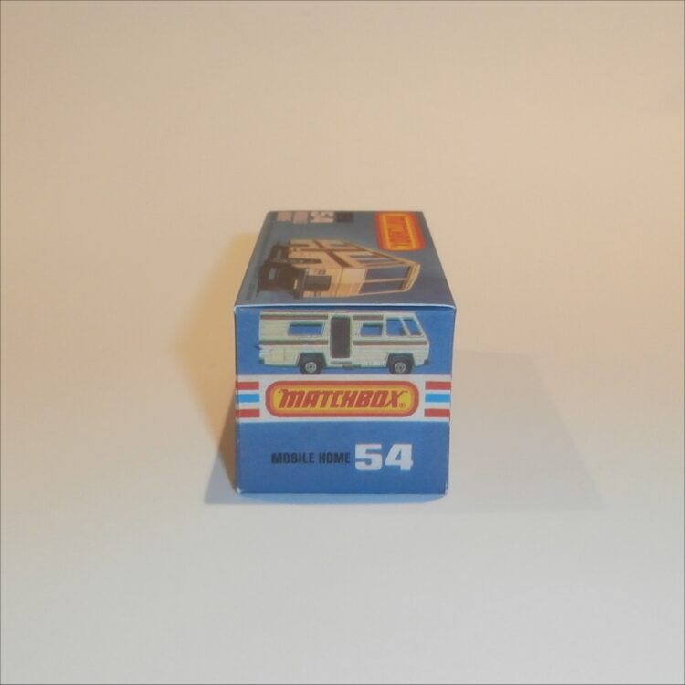 Matchbox Lesney Superfast 54 f Mobile Home K Style Repro Box - Image 3