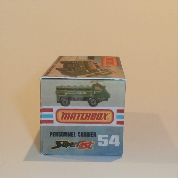 Matchbox Lesney Superfast 54 e Personnel Carrier K Style Repro Box - Image 3