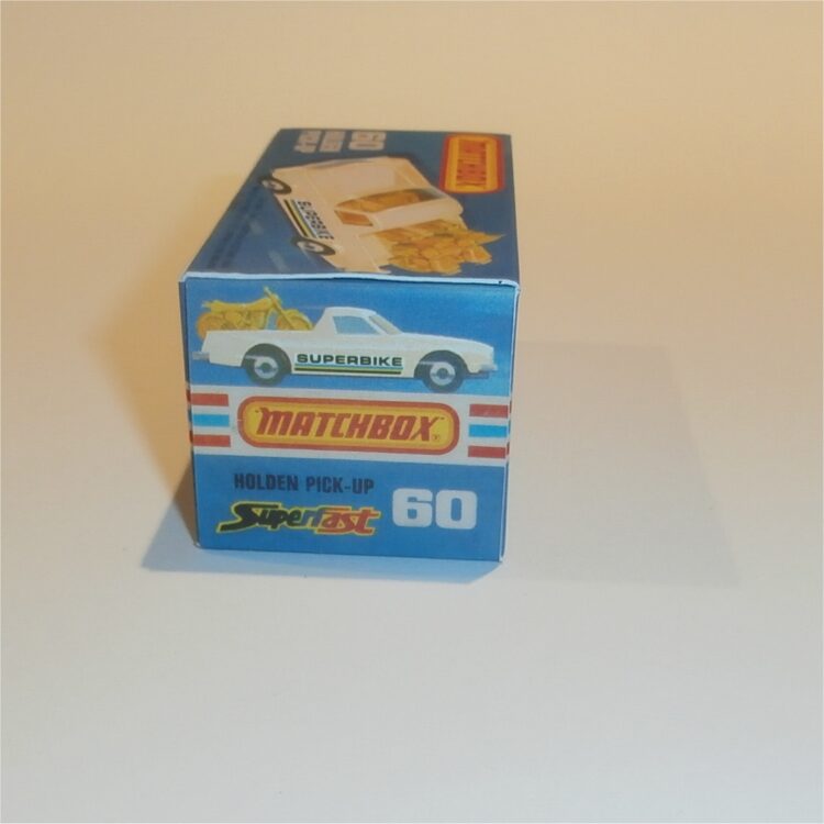 Matchbox Lesney Superfast 60e Holden Cream Pickup Custom Box K Style #4 - Image 3