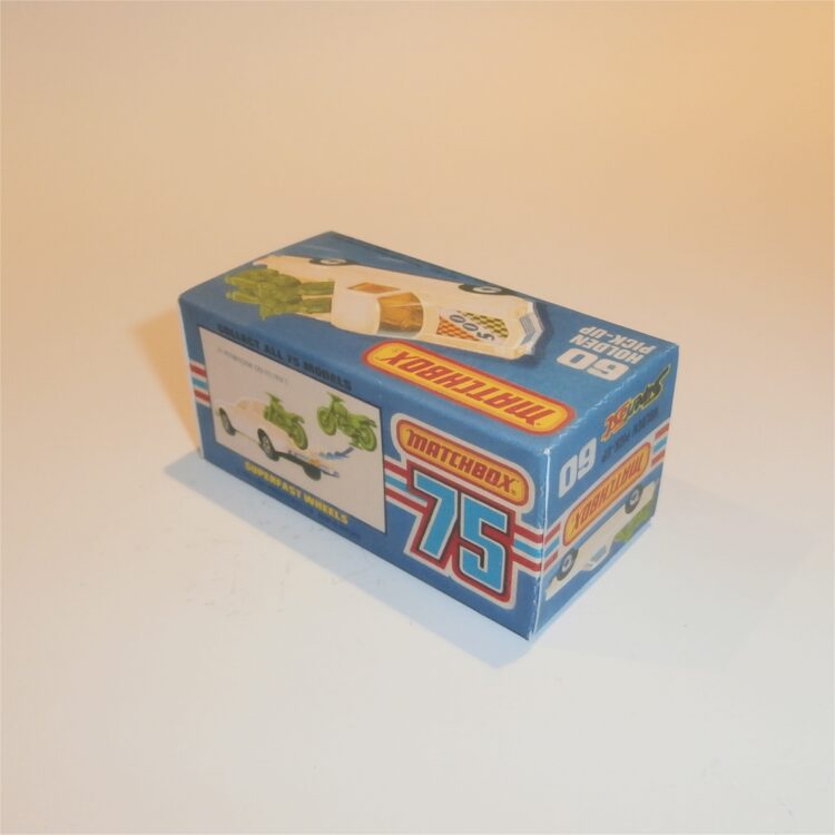 Matchbox Lesney Superfast 60e Holden Cream Pickup Custom Box K Style #5 - Image 2
