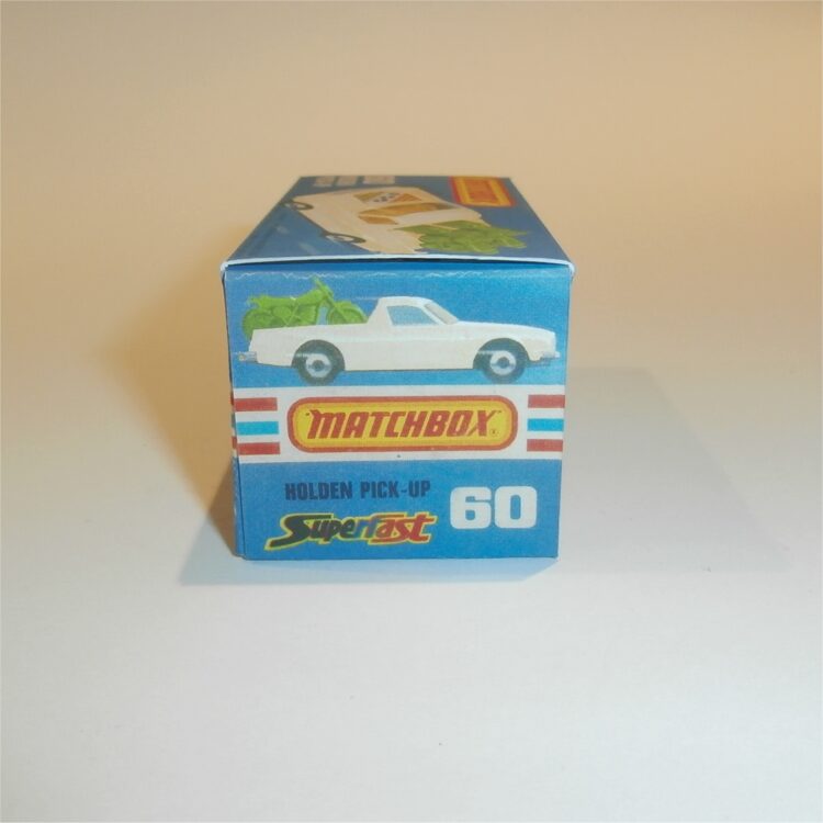 Matchbox Lesney Superfast 60e Holden Cream Pickup Custom Box K Style #5 - Image 3