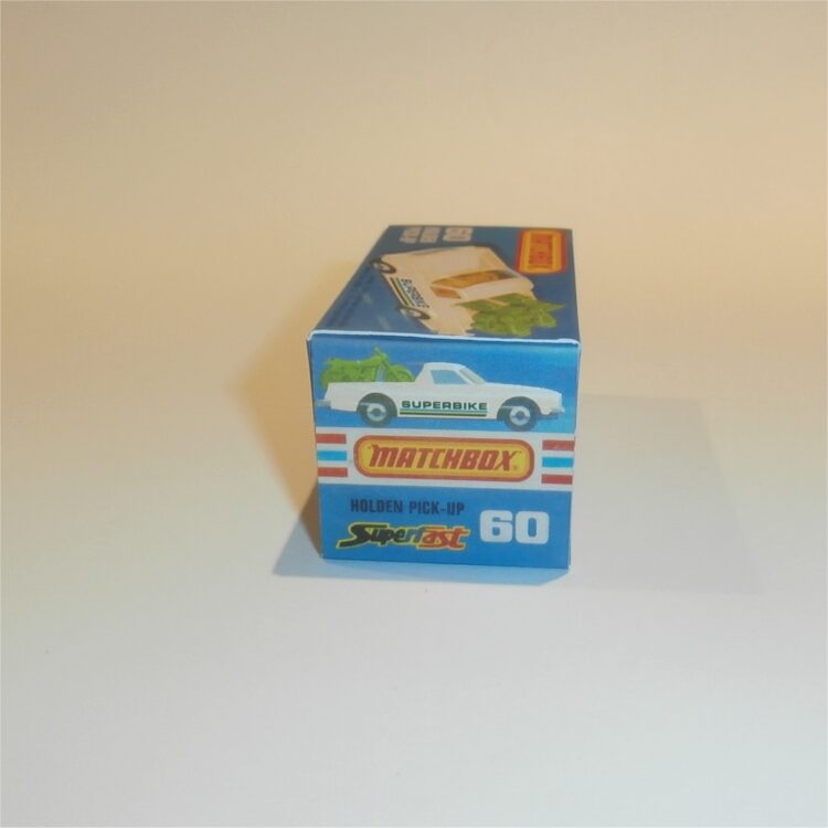 Matchbox Lesney Superfast 60e Holden Cream Pickup Custom Box K Style #6 - Image 3