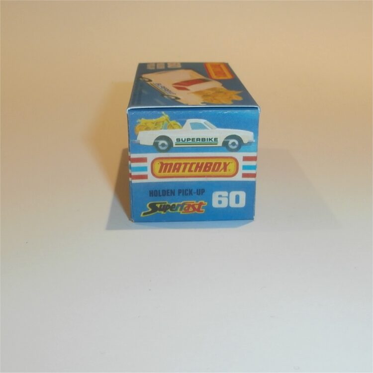 Matchbox Lesney Superfast 60e Holden Cream Pickup Custom Box K Style #7 - Image 3