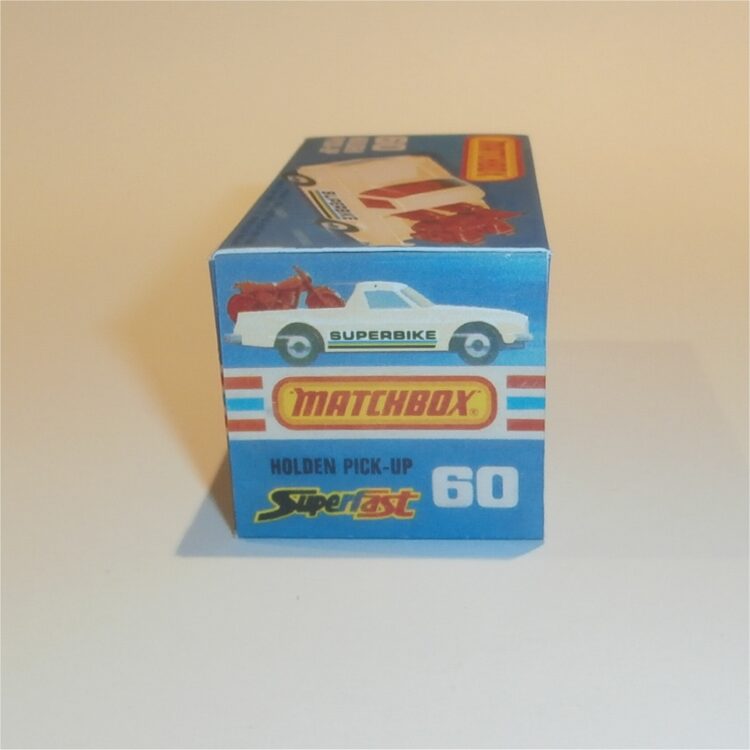 Matchbox Lesney Superfast 60e Holden Cream Pickup Custom Box K Style #8 - Image 3