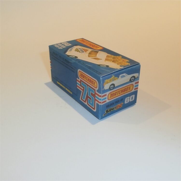 Matchbox Lesney Superfast 60e Holden Cream Pickup Custom Box K Style #9 - Image 2