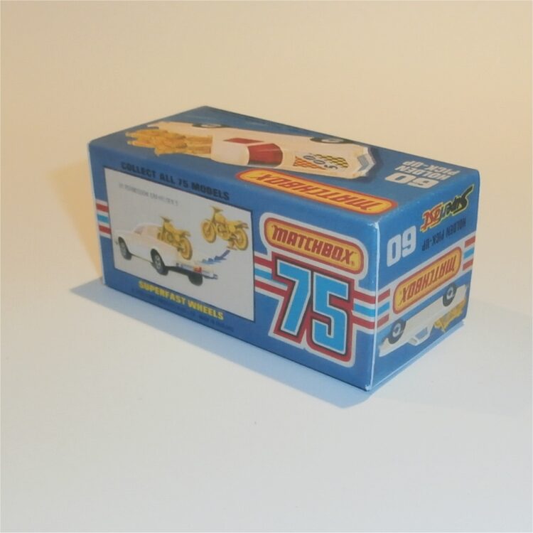 Matchbox Lesney Superfast 60e Holden Cream Pickup Custom Box K Style #10 - Image 2