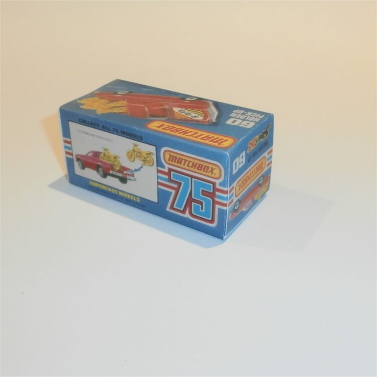 Matchbox Lesney Superfast 60e Holden Red Pickup Custom Box K Style #13 - Image 2