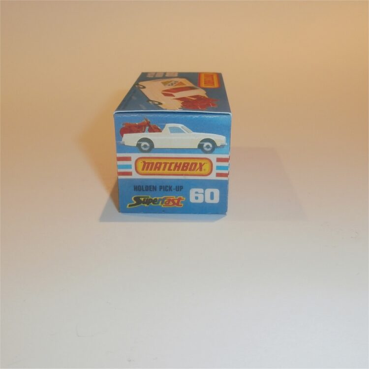 Matchbox Lesney Superfast 60e Holden Cream Pickup Custom Box K Style #14 - Image 3