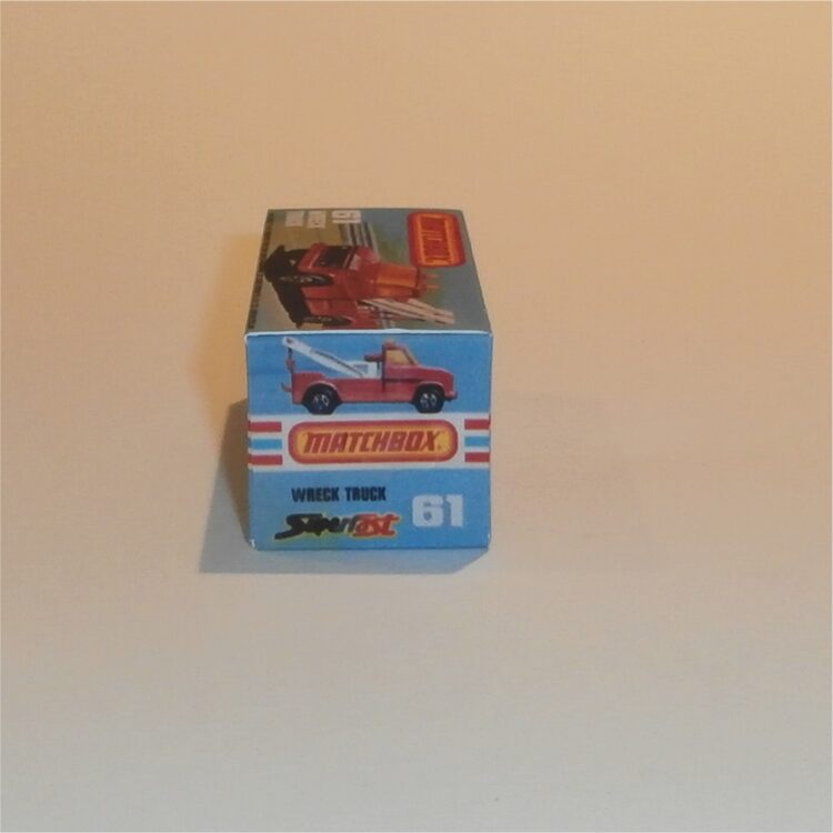 Matchbox Lesney Superfast 61 d2 Ford Wreck Truck K Style Repro Box - Image 3