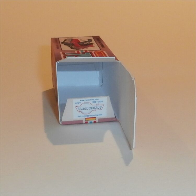 Matchbox Lesney Superfast 61 e Peterbilt Wreck Truck K Style Repro Box - Image 4
